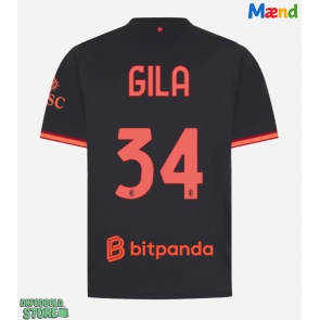 AC Milan Mario Gila #34 Replika Tredjetrøje 2026-27 Kortærmet